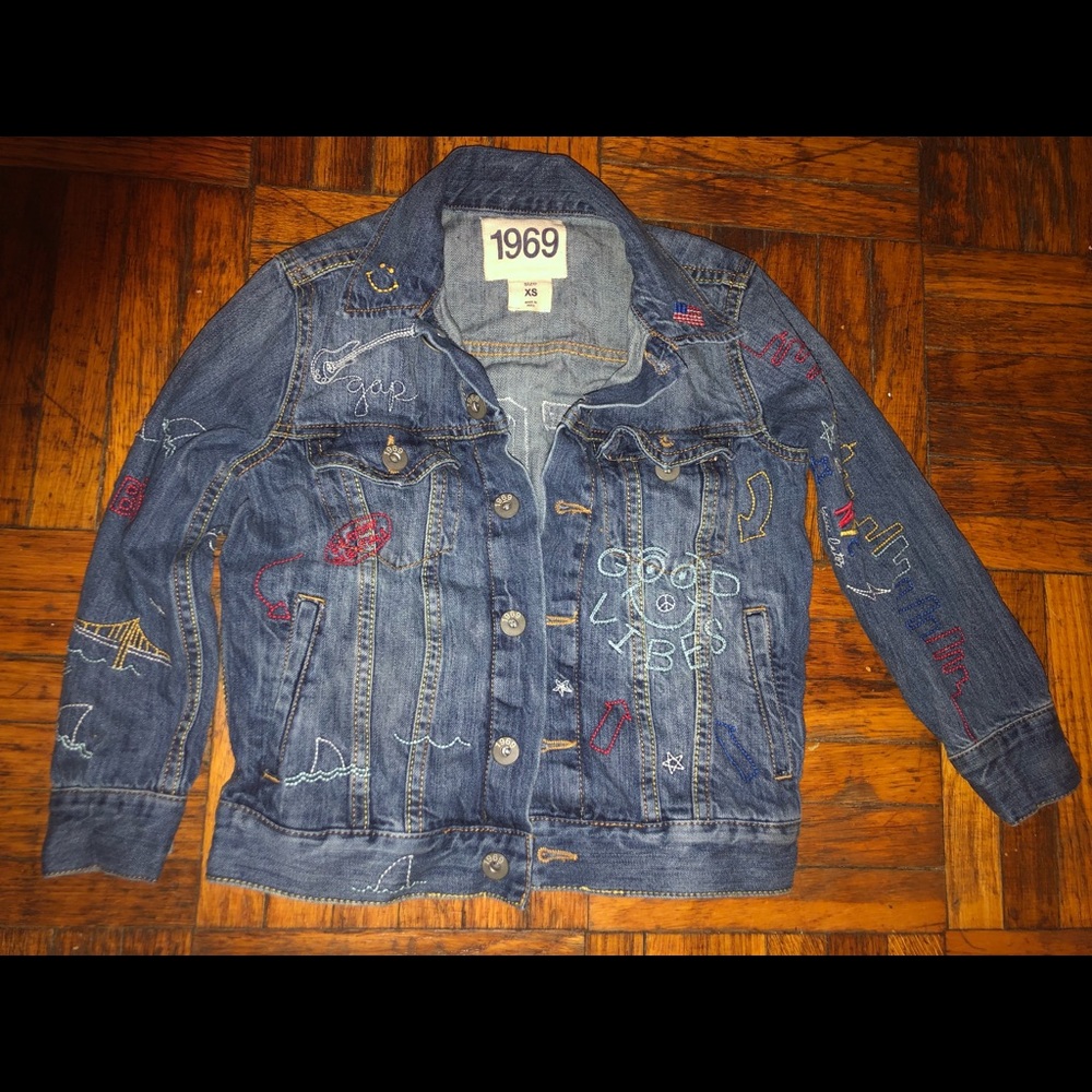 Kids Gap 50th Denim 1969 Jacket - size XS - size 4/5
